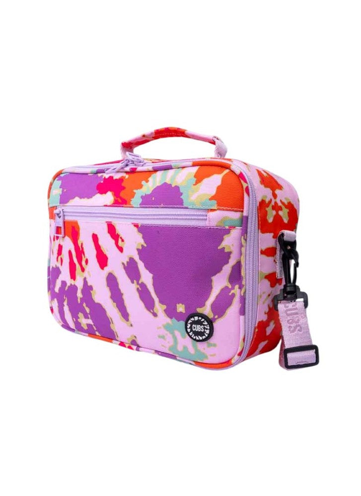 حقيبة غداء جونيور باللونين الأرجواني والبرتقالي