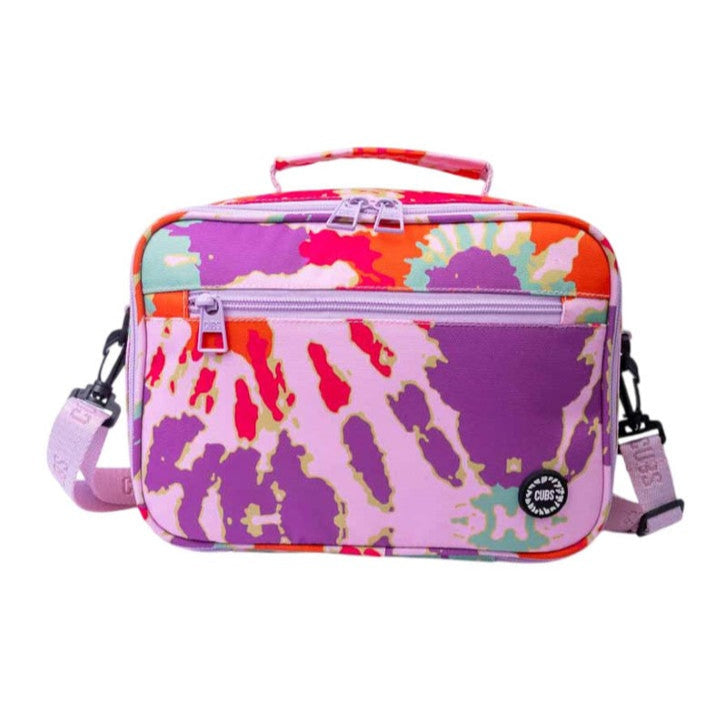 حقيبة غداء جونيور باللونين الأرجواني والبرتقالي