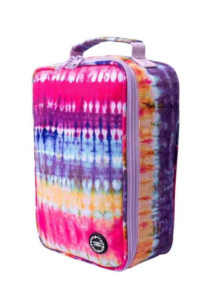 حقيبة غداء بألوان مائية كبيرة وبسيطة من فاشون جيرل