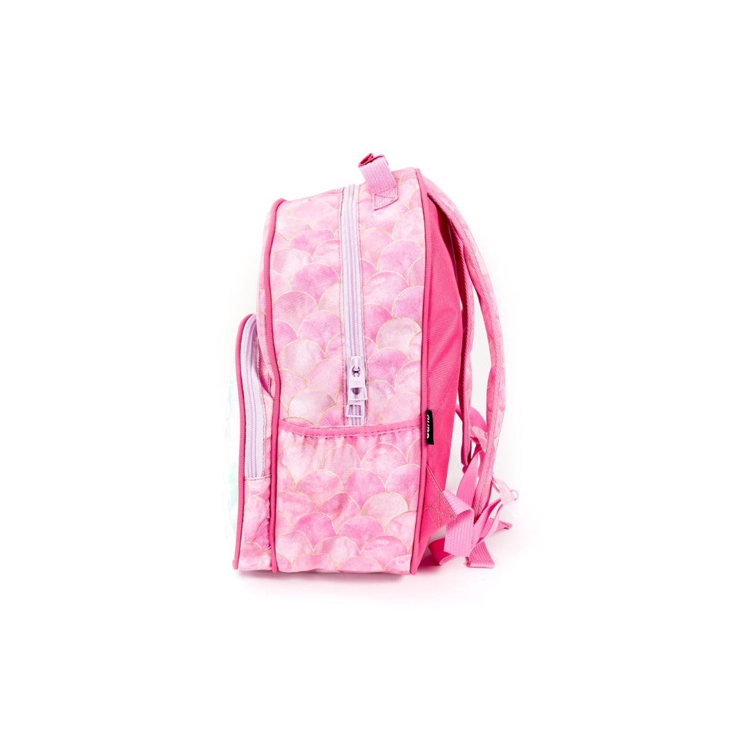 Mermaid Purple Hair Pre-School Backpack