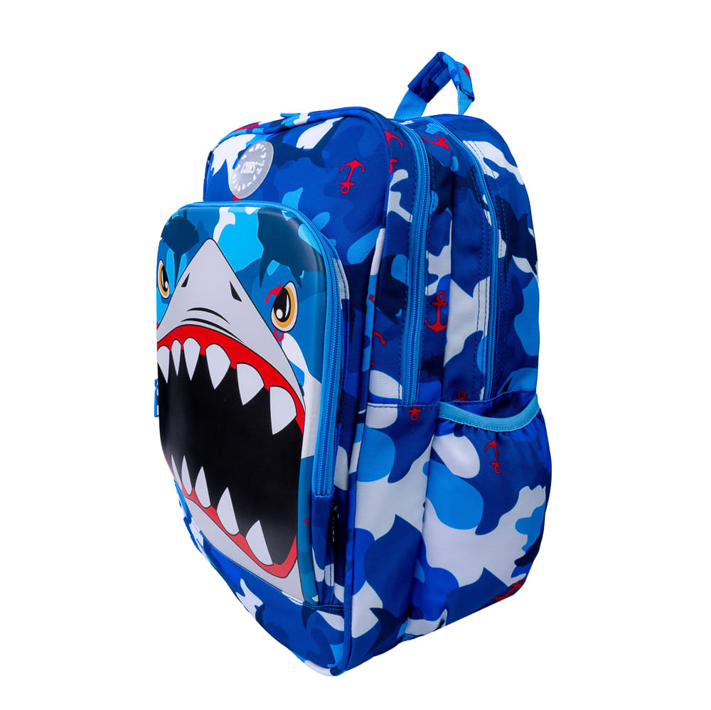 Shark Teeth Hard Top Backpack