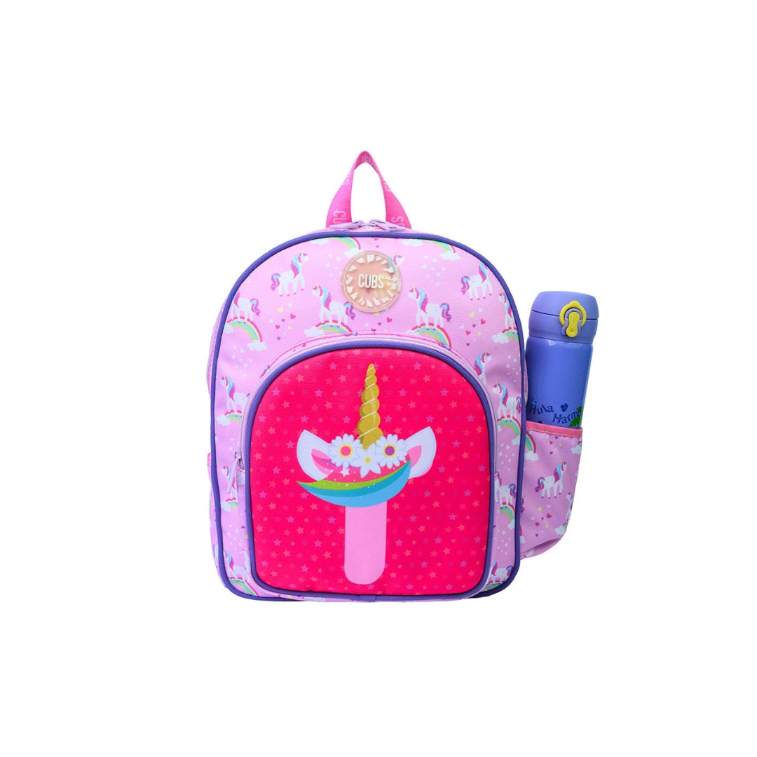 Pink Unicorn Letter I Nursery Backpack