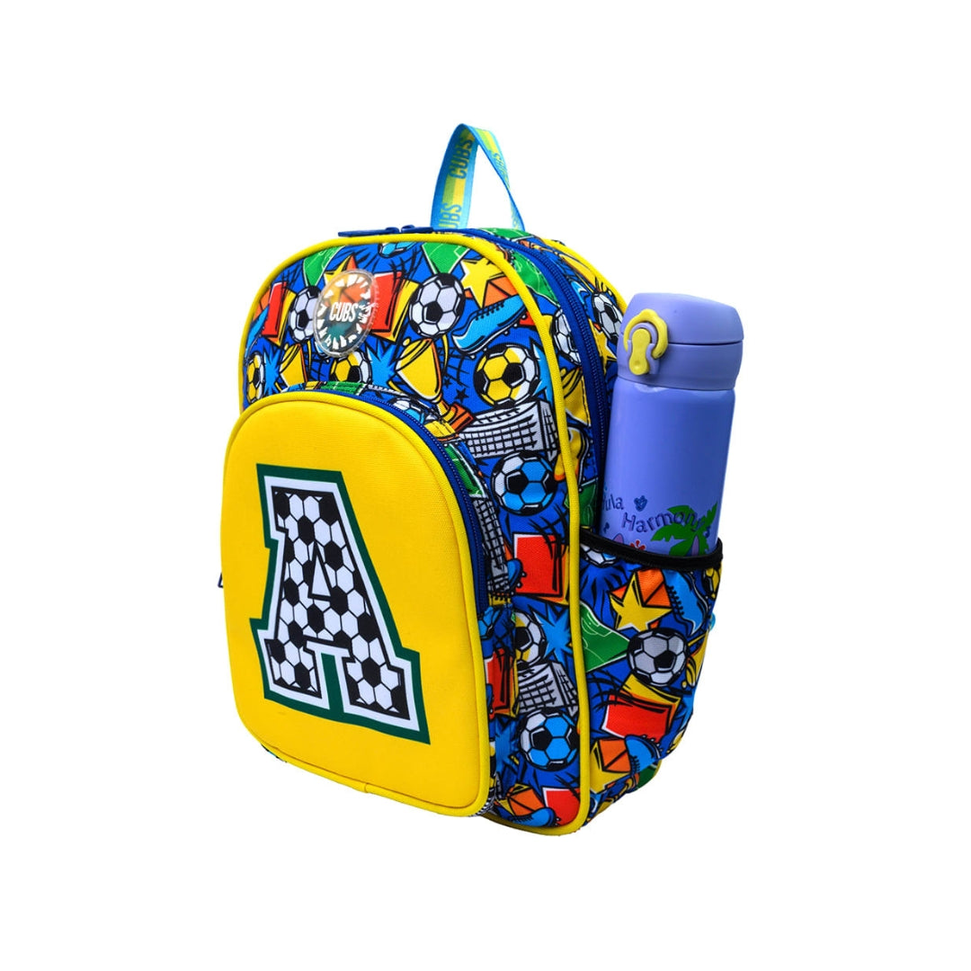 Football Fan Letter A Backpack Nursery