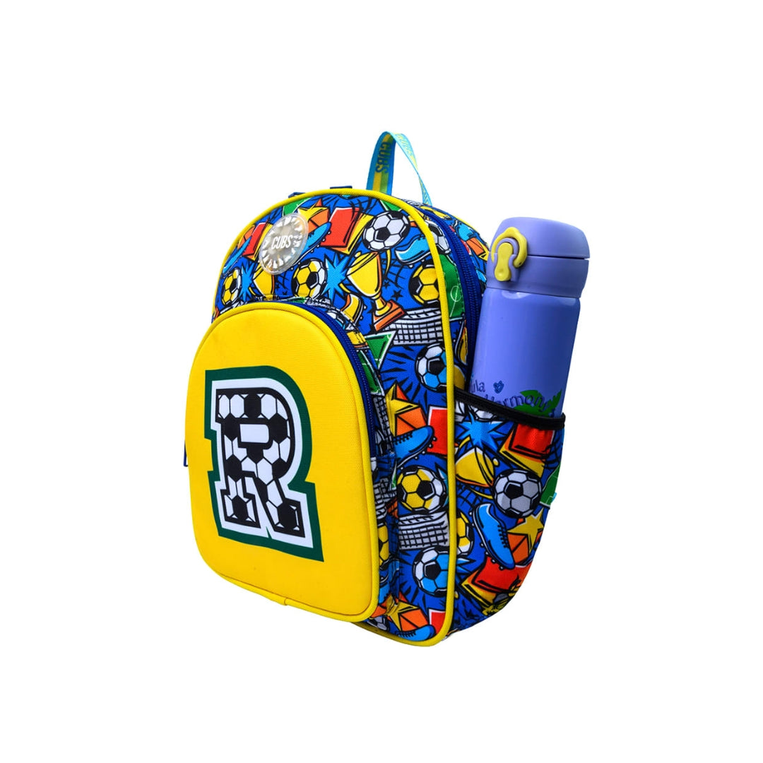 Football Fan Letter R Nursery Backpack