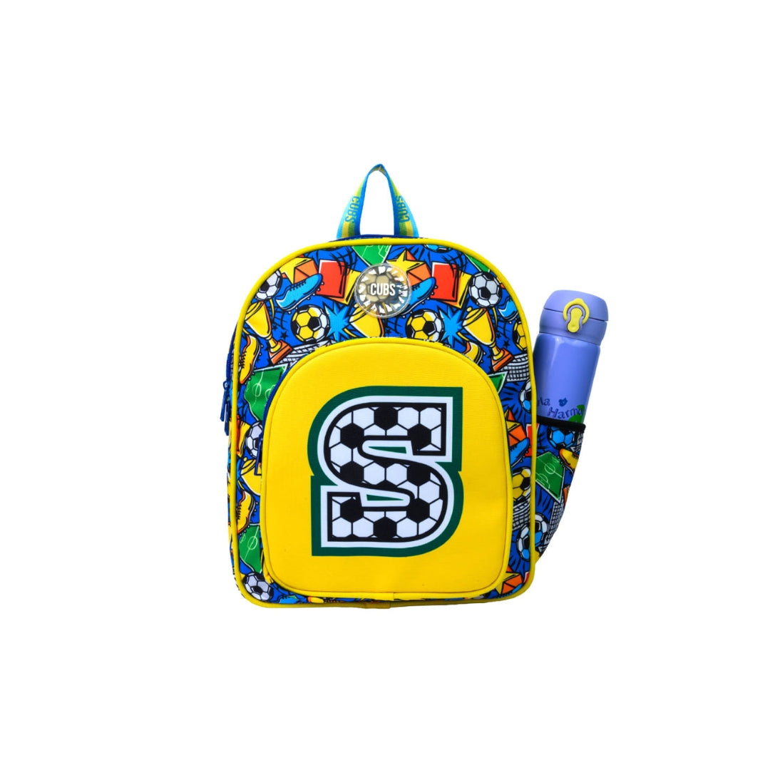 Football Fan Letter S Nursery Backpack