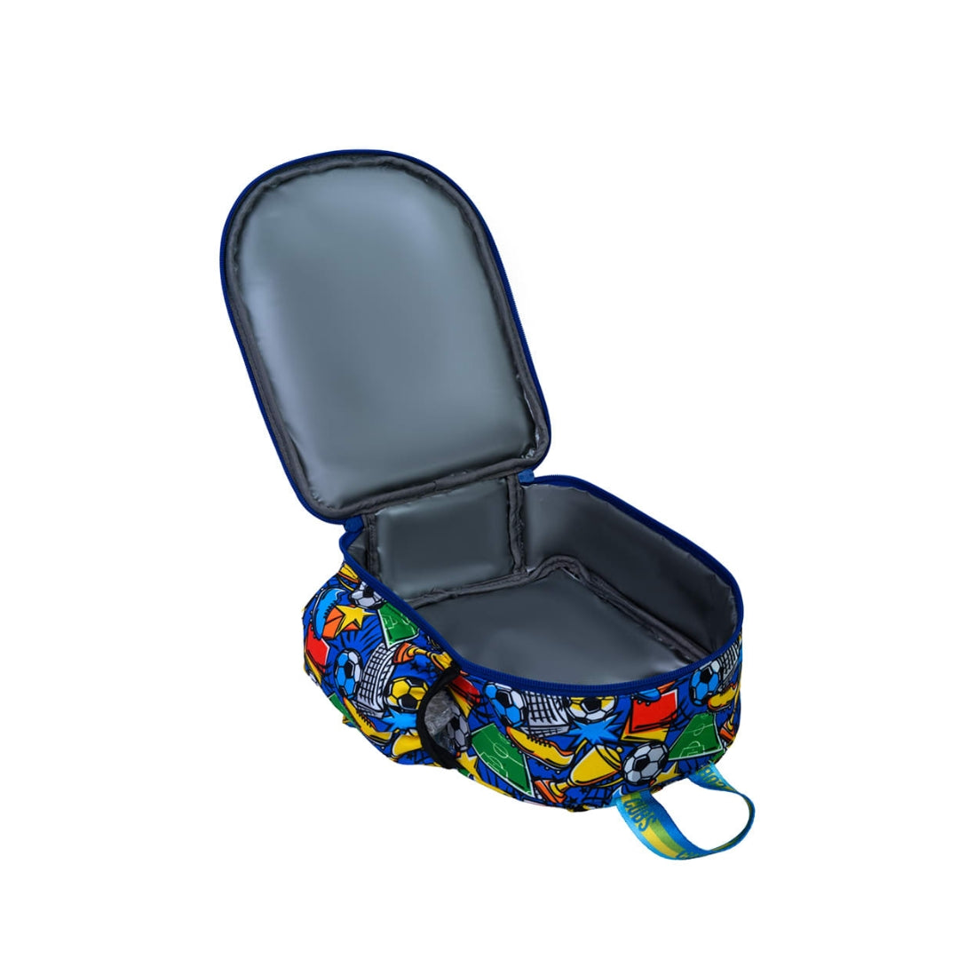 Football Fan Letter F Nursery Lunch Backpack