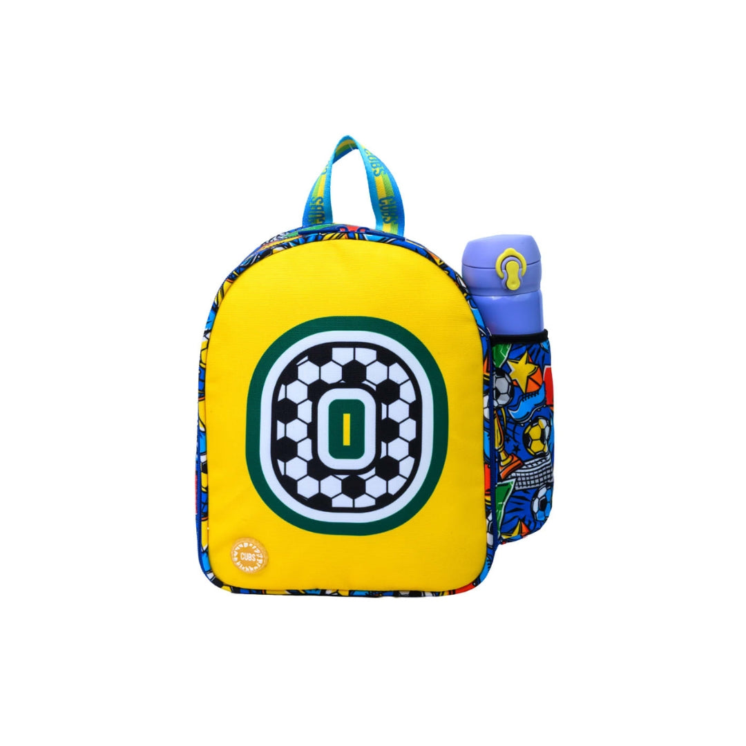 Football Fan Letter O Nursery Lunch Backpack