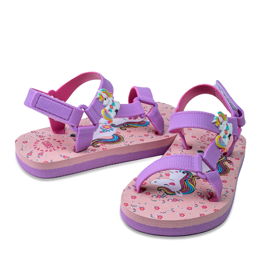 Unicorn Baby Rose Sling Sandals