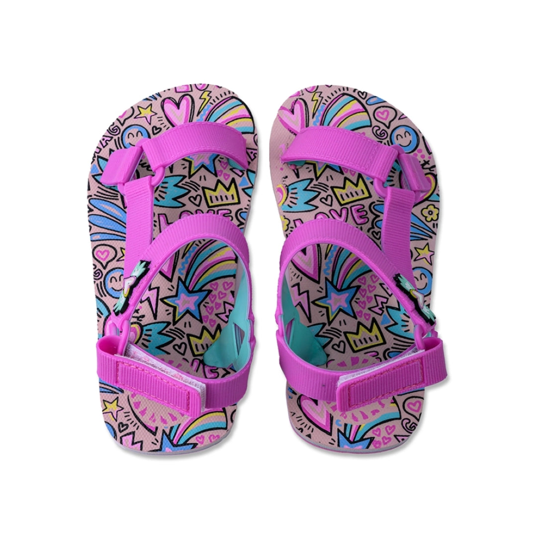 صندل قلوب وقوس قزح