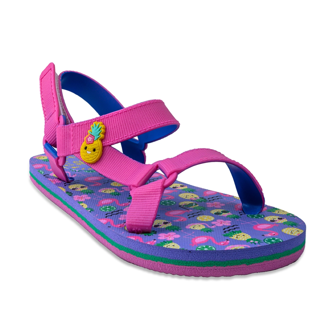 Cute Pineapple Sling Sandals