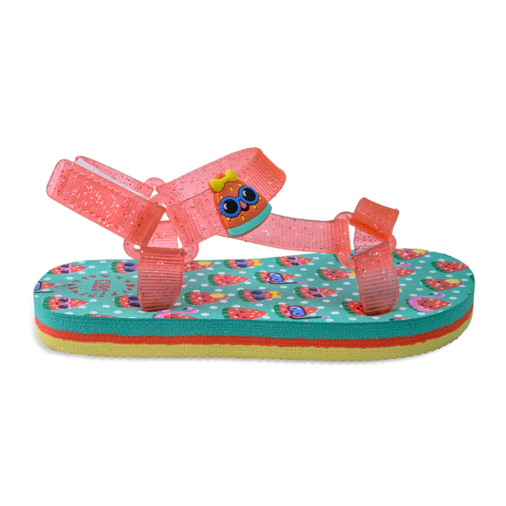 Dancing Water Melons Sling Sandals
