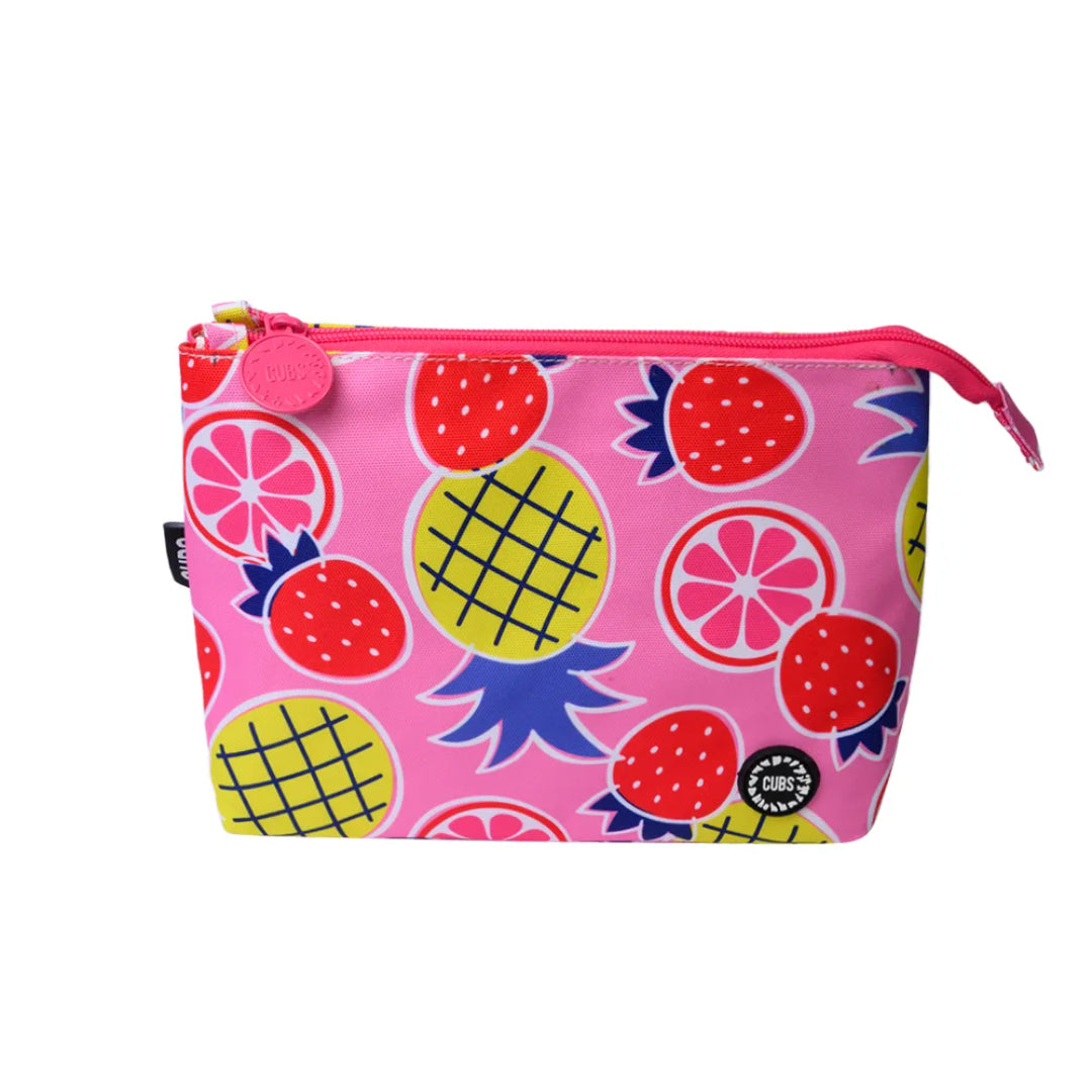 Pineapple And Strawberry Medium Pouch