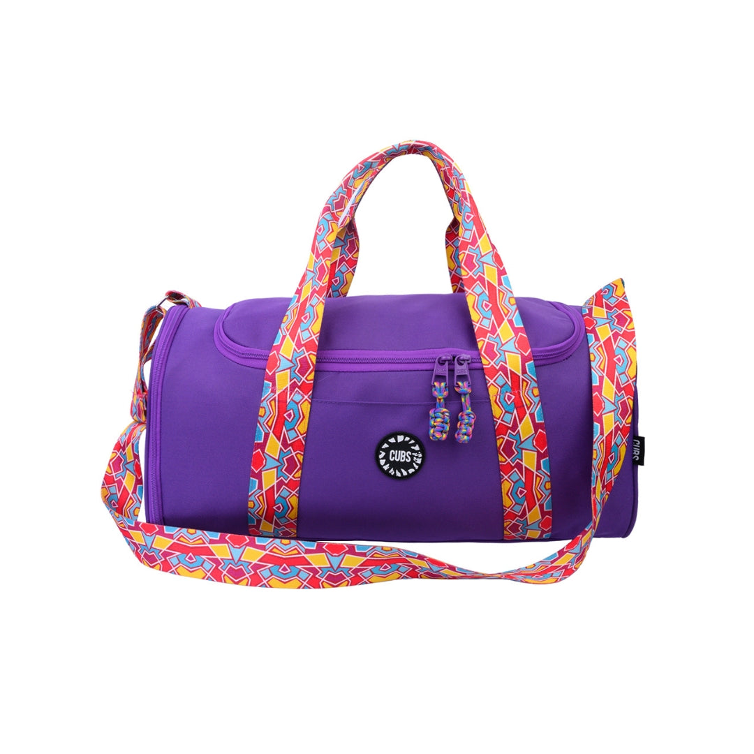 Lilac Dreams One Pocket Duffel Bag Large