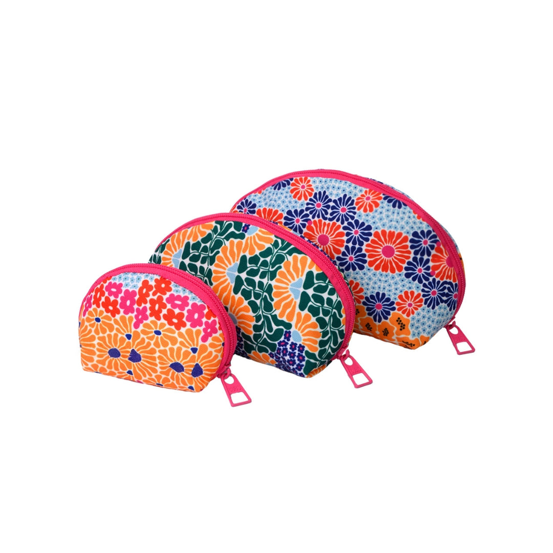 Happy Flowers Round Multiuse Make Up Set