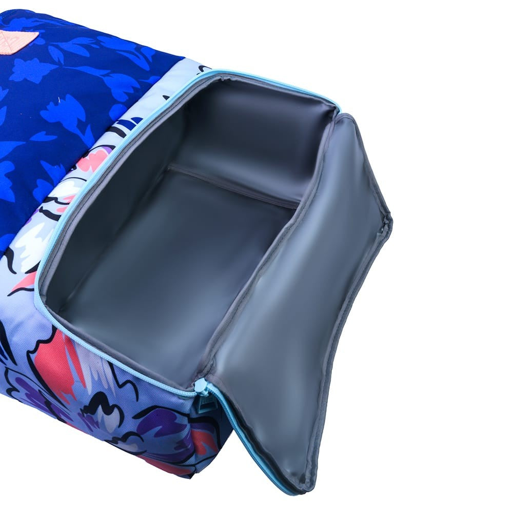 Navy Lilies Tote/Cooler