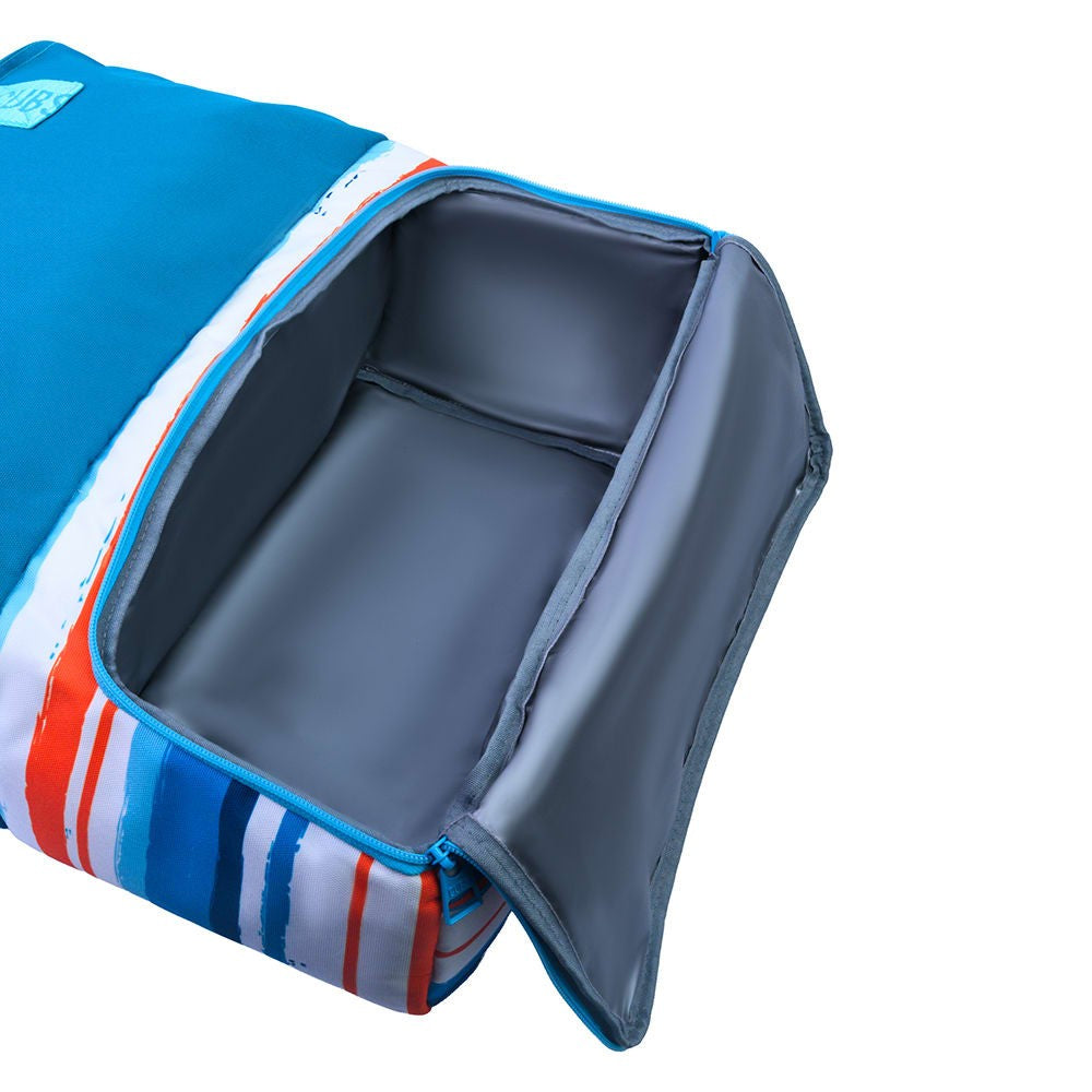 Turquoise Stripes Tote/Cooler