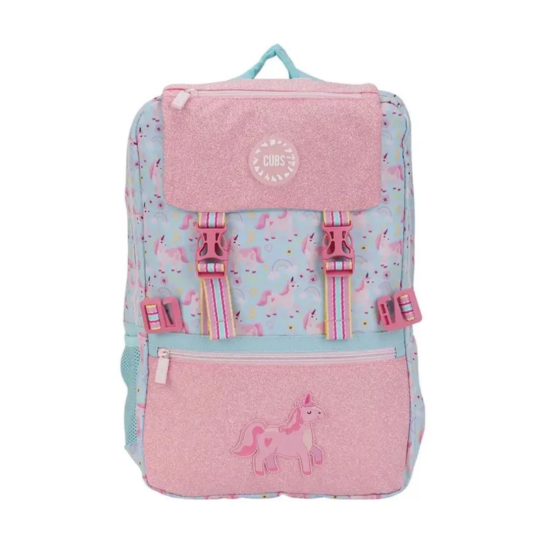 Baby Blue Unicorn Clip & Go Backpack 36L