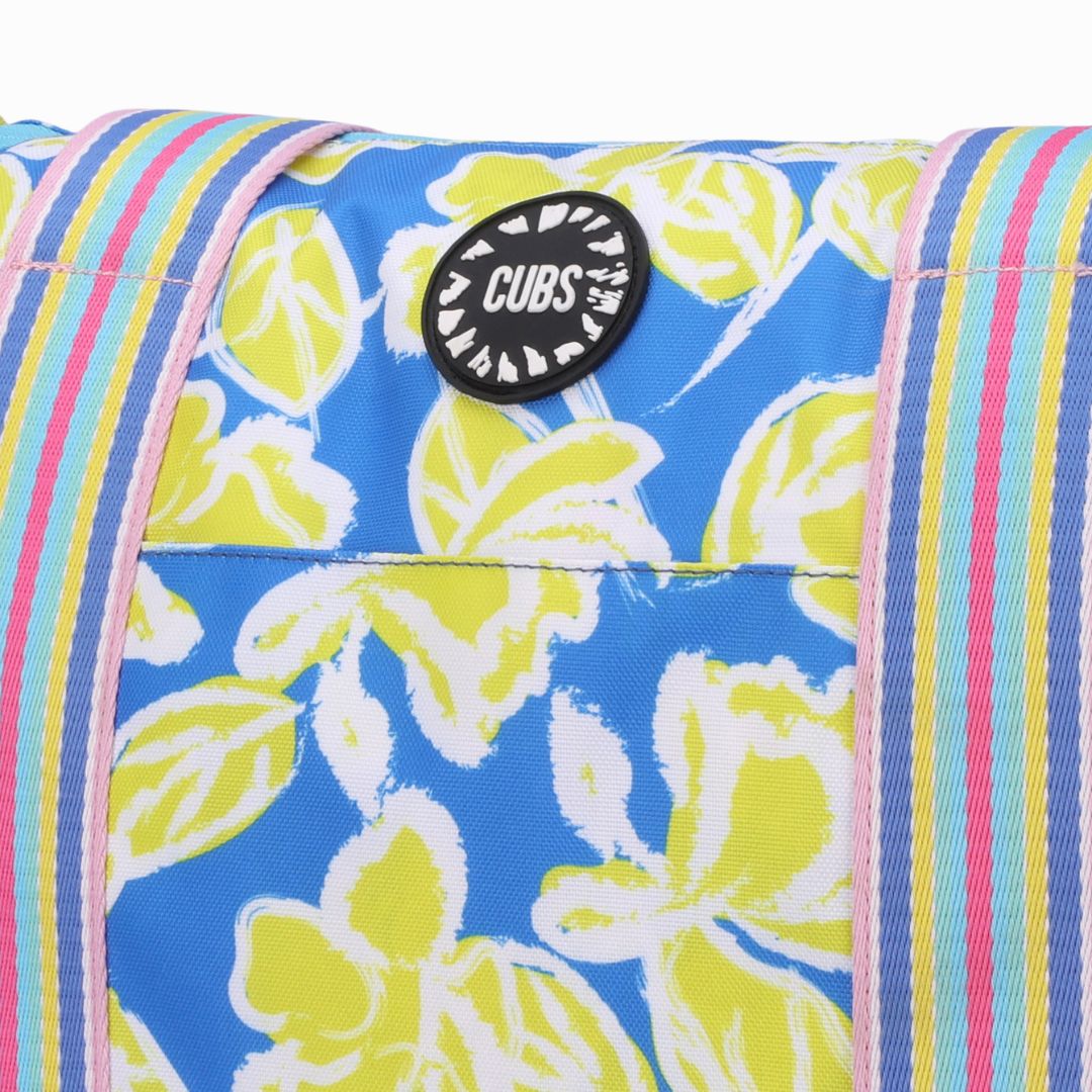 Ships and Flowers Double Face Tote Bag 19 L