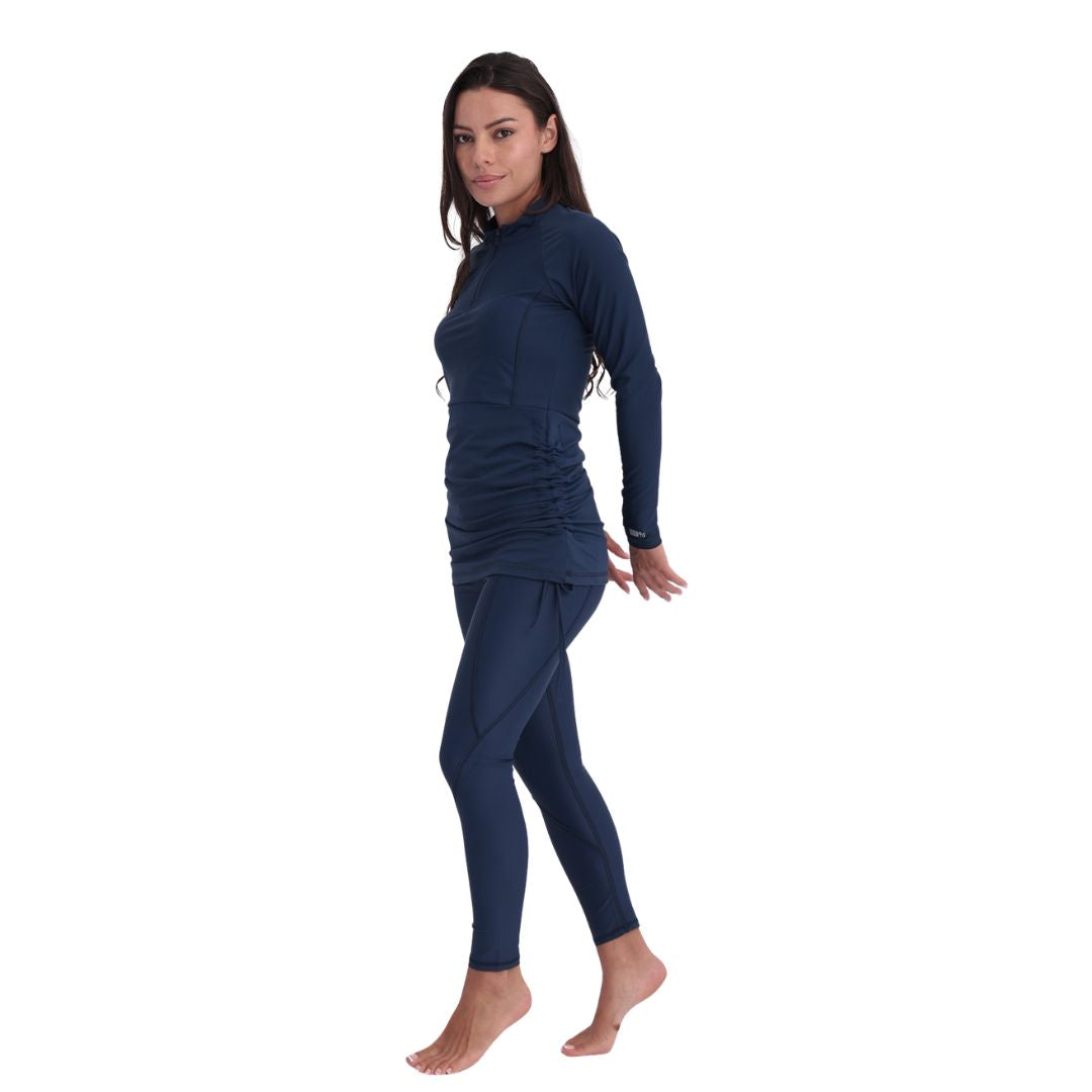 Contour Zip Top