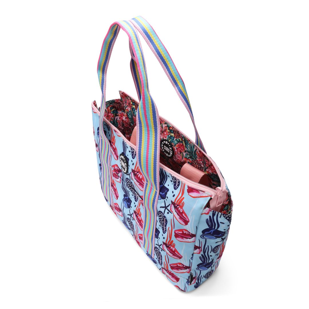 Tropical Under the Sea Double Face Tote Bag 19 L