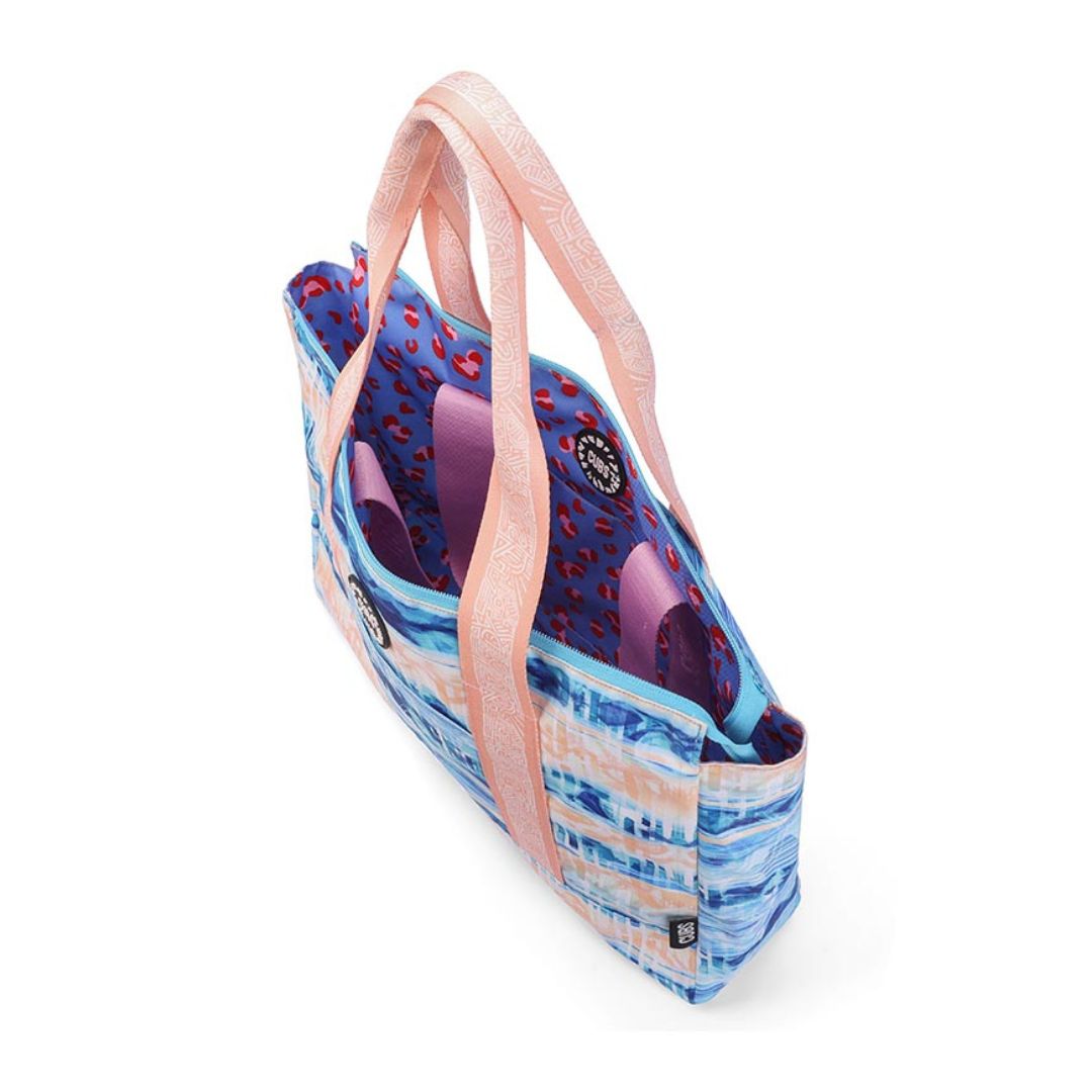 Blue Vibes Only Double Face Tote Bag 19 L