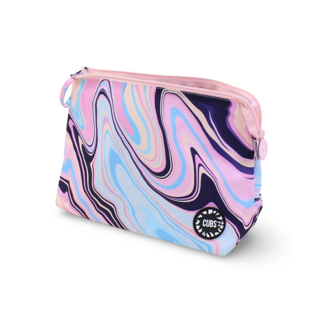 Lilac Swirls Large Pouches