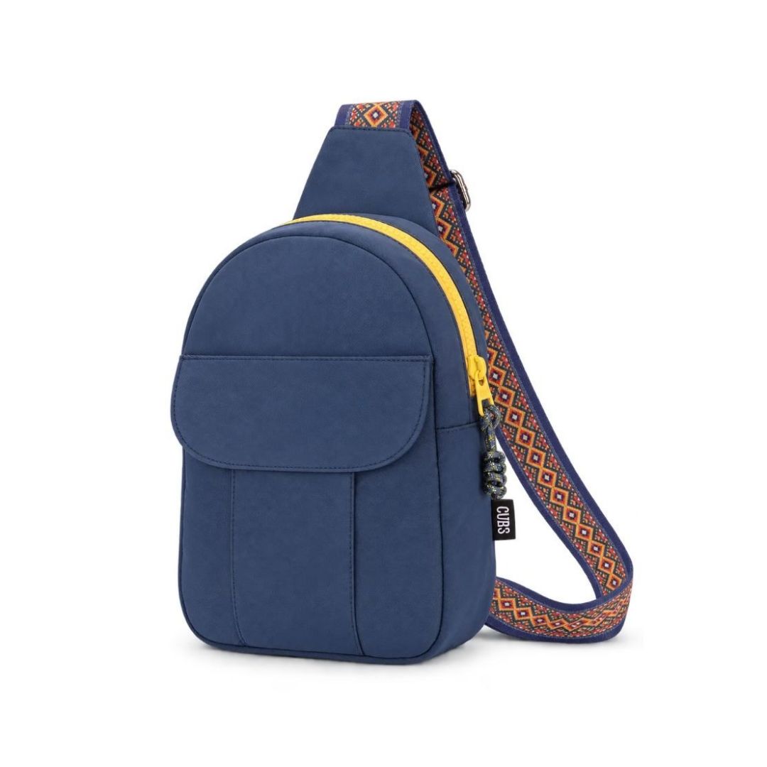 Front Locked Pocket Sling Bag