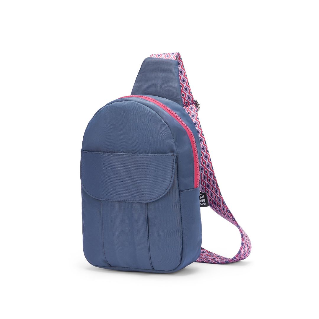 Front Locked Pocket Sling Bag