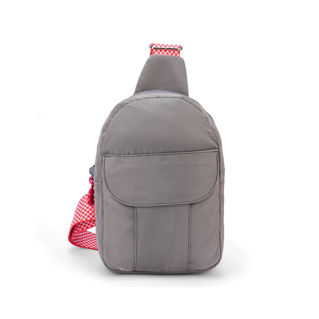 Front Locked Pocket Sling Bag