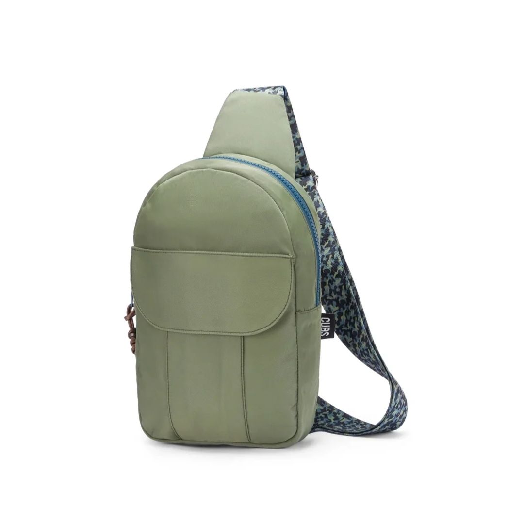 Front Locked Pocket Sling Bag