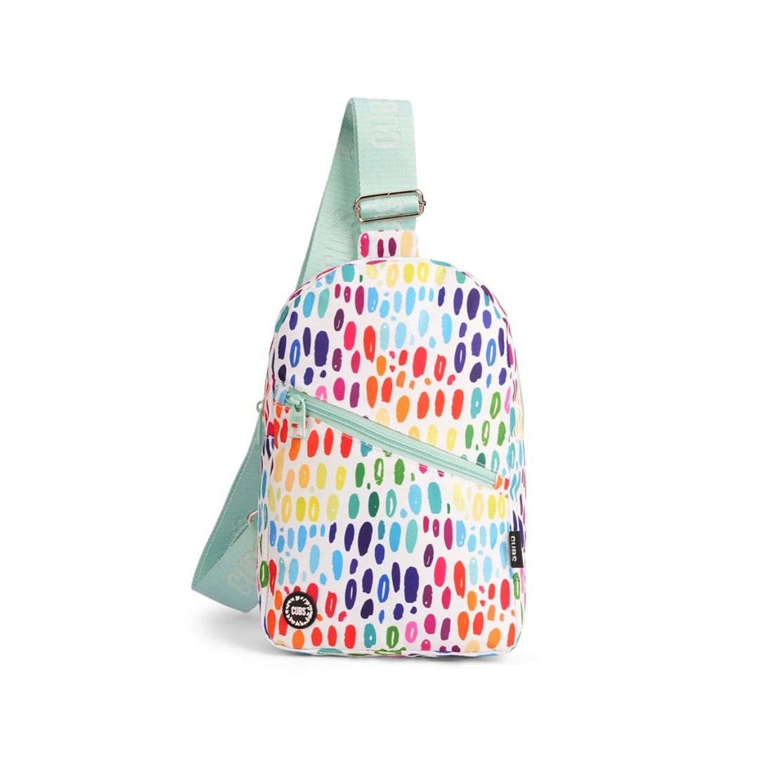 Front Zipper Sling Bag