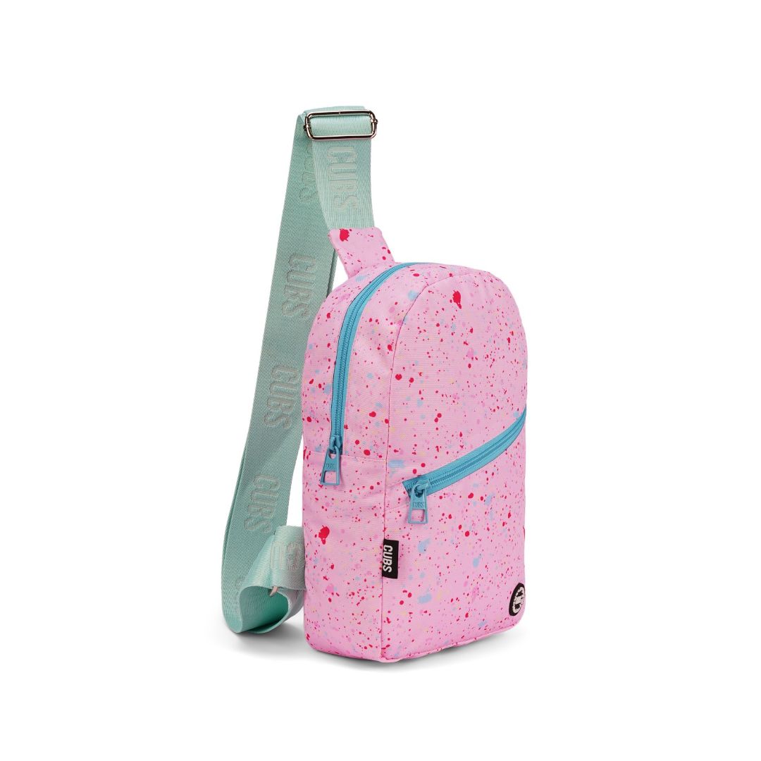 Front Zipper Sling Bag