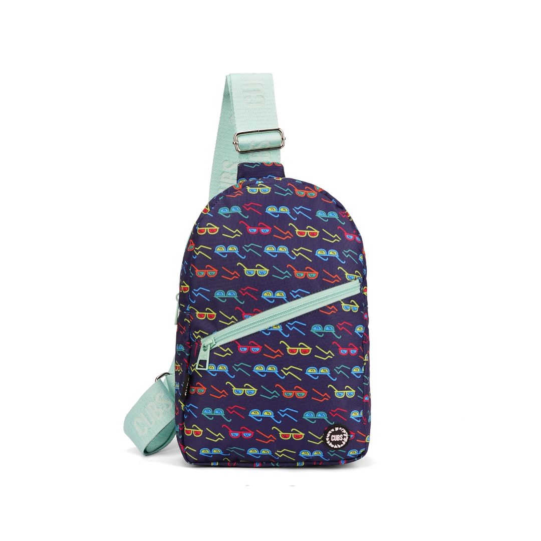 Front Zipper Sling Bag