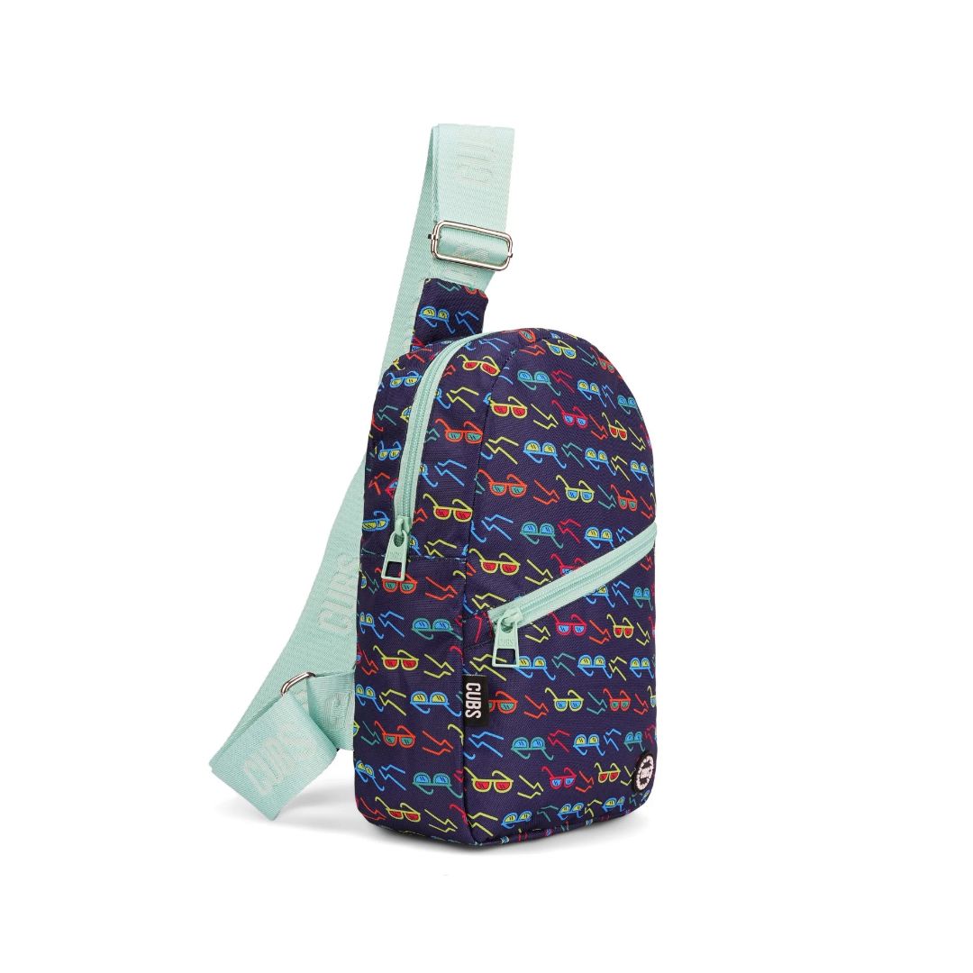 Front Zipper Sling Bag