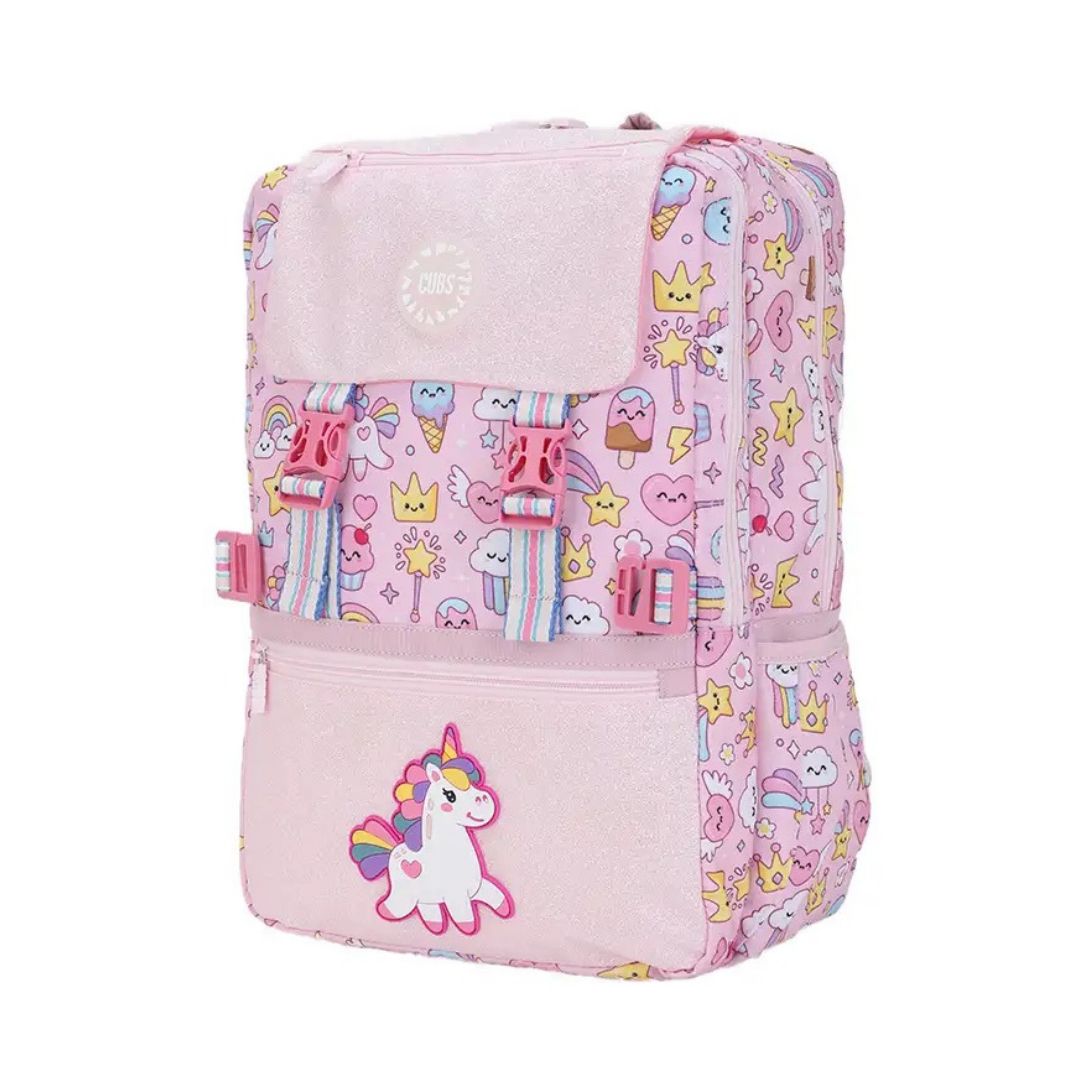 Pinkish Unicorn Clip & Go Backpack 36L