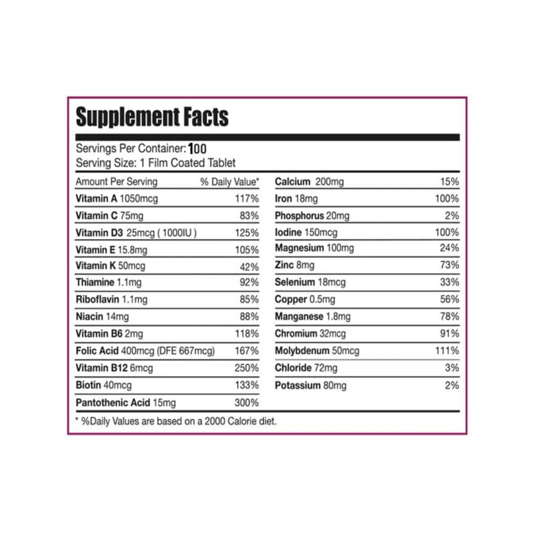 Limitless Woman Max 100 Tablets