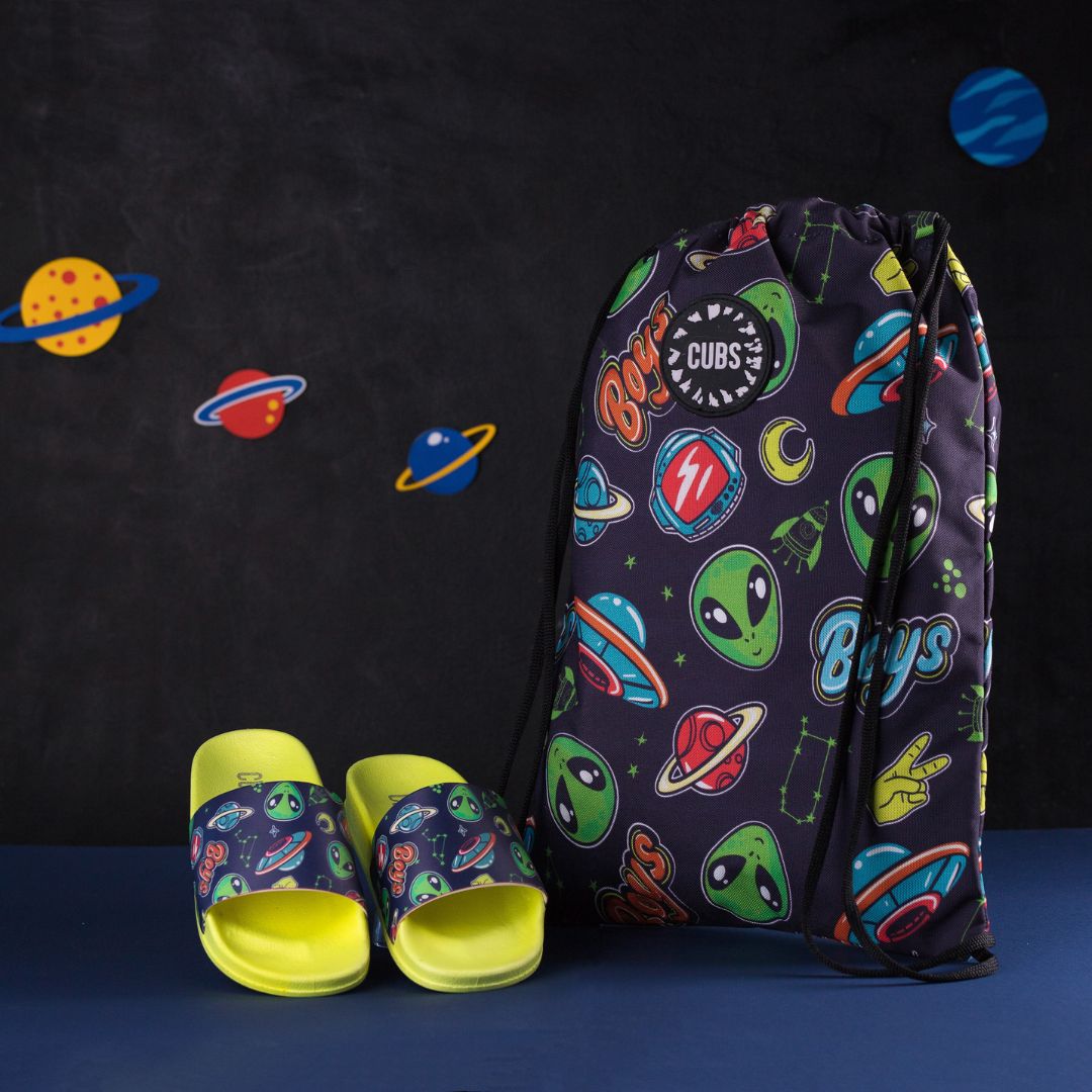 شنطة شبكية نيون سبيس الينز