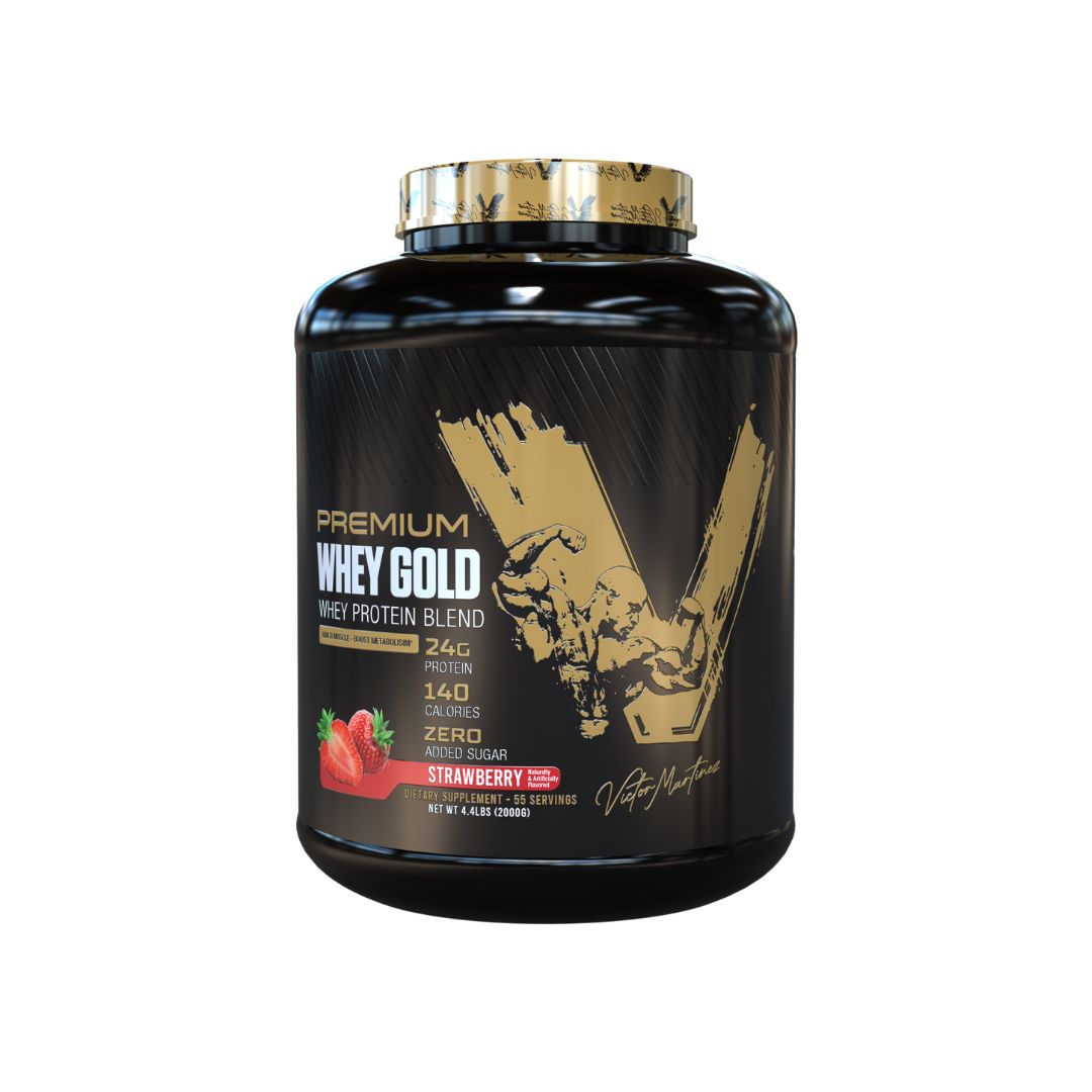 Premium Whey Gold Strawberry - 4.4 LB