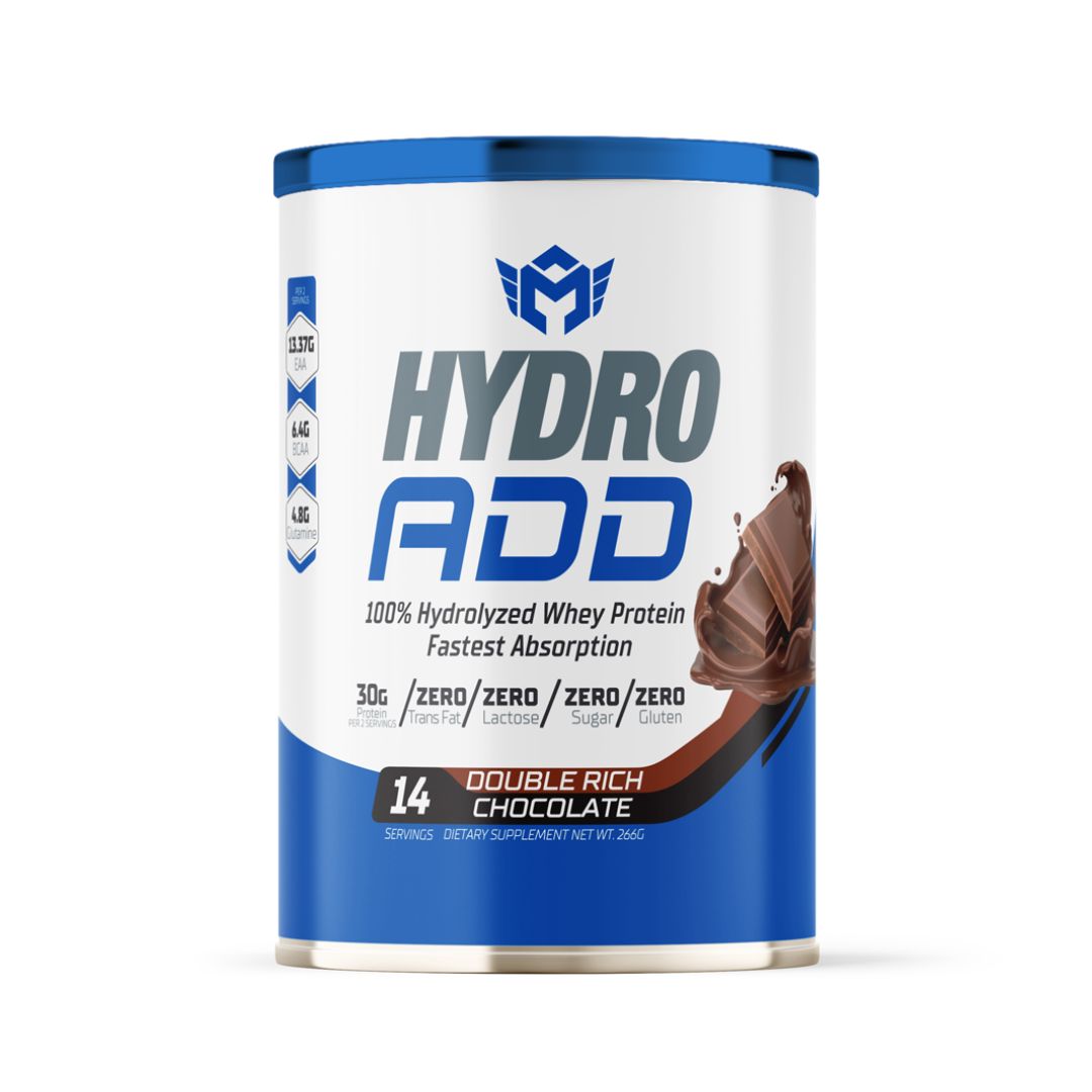 Muscle Add 100% Hydrolyzed Whey Protein -Double Rich Chocolate