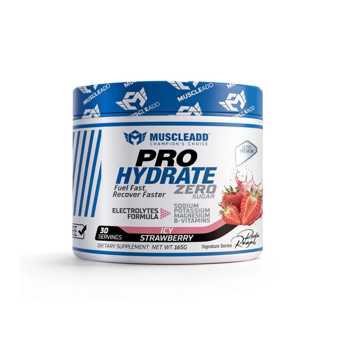 ProHydrate Electrolytes Zero Sugar - Icy Strawberry - 165g - 30 Servings