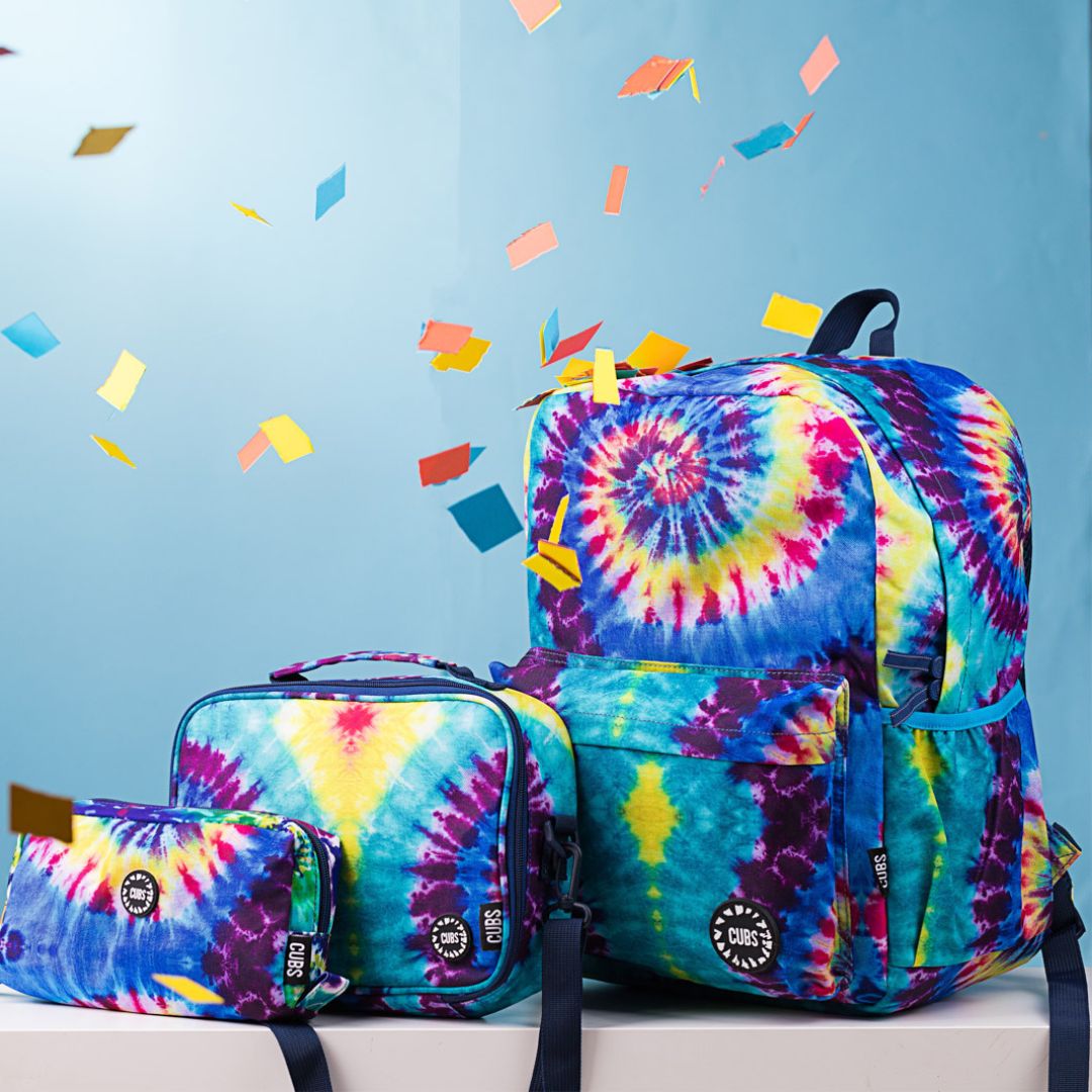 شنطة ظهر تركواز تاي-داي 2 ستيودينت جونيور