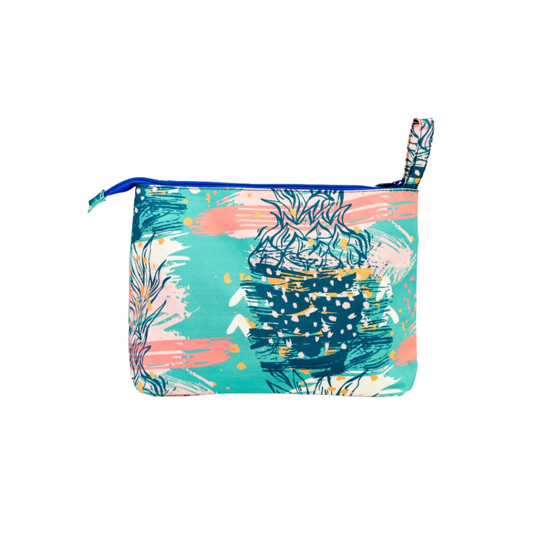 Pineapples Abstract Pouch