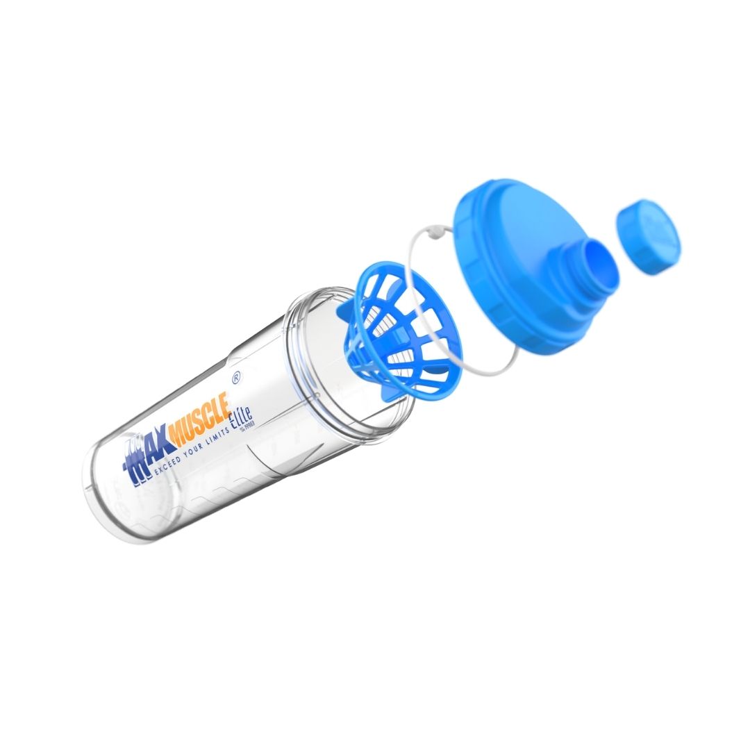 شيكر ازرق شفاف