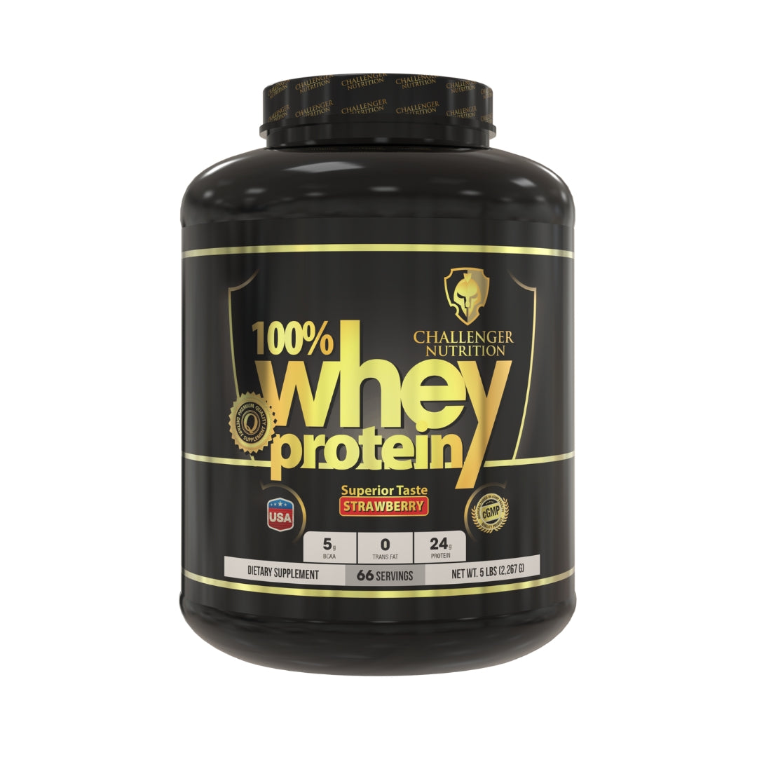 Whey Protein Strawberry - 5 LB