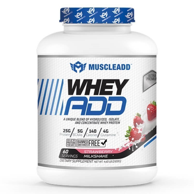 Strawberry Milkshake Whey Add