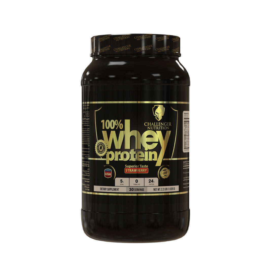100% Whey Protein Strawberry 2.2 LB