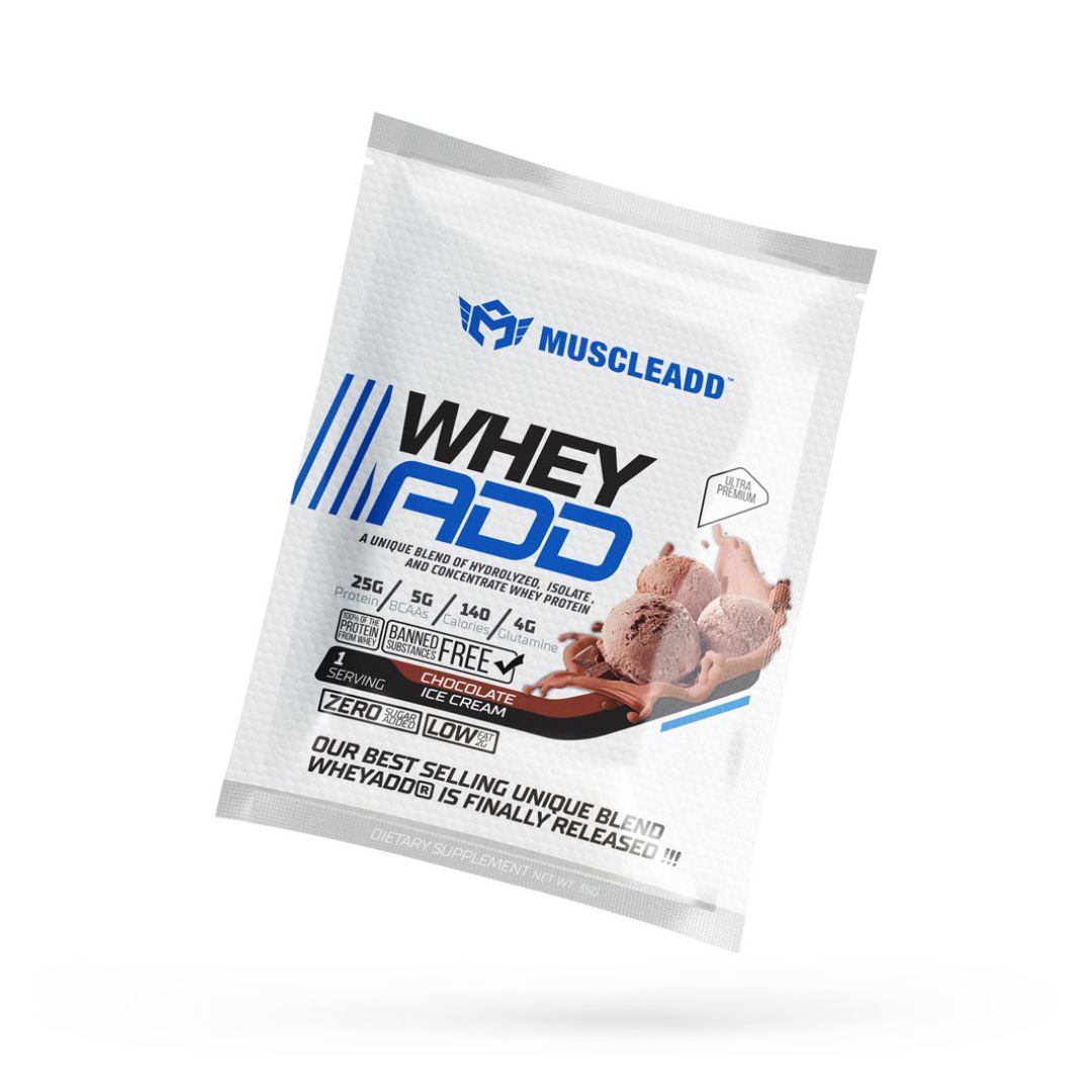 Muscle Add Whey Add-1Serv.-35G -Chocolate Ice Cream
