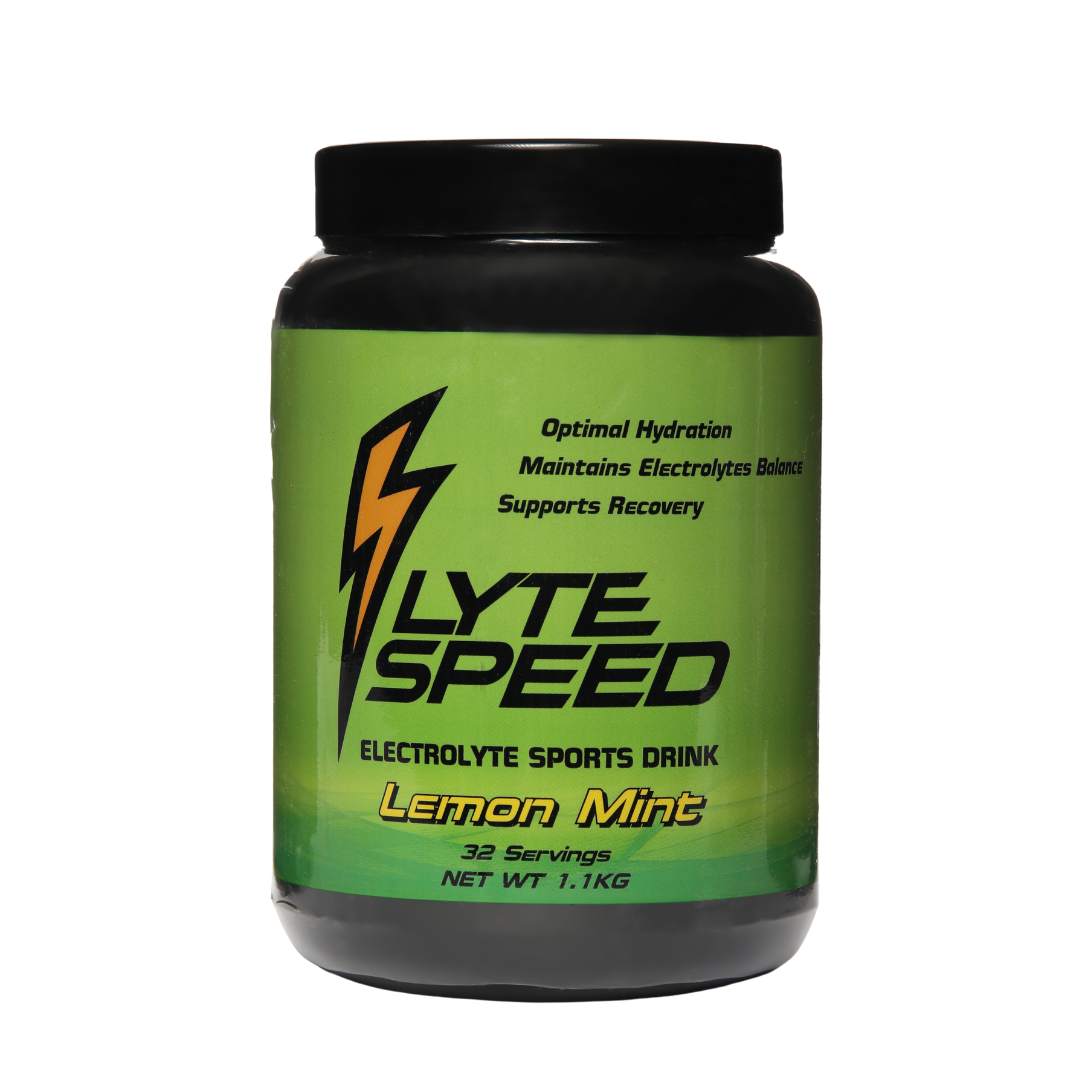 LyteSpeed Electrolyte Sports Drink - Lemon mint Flavor