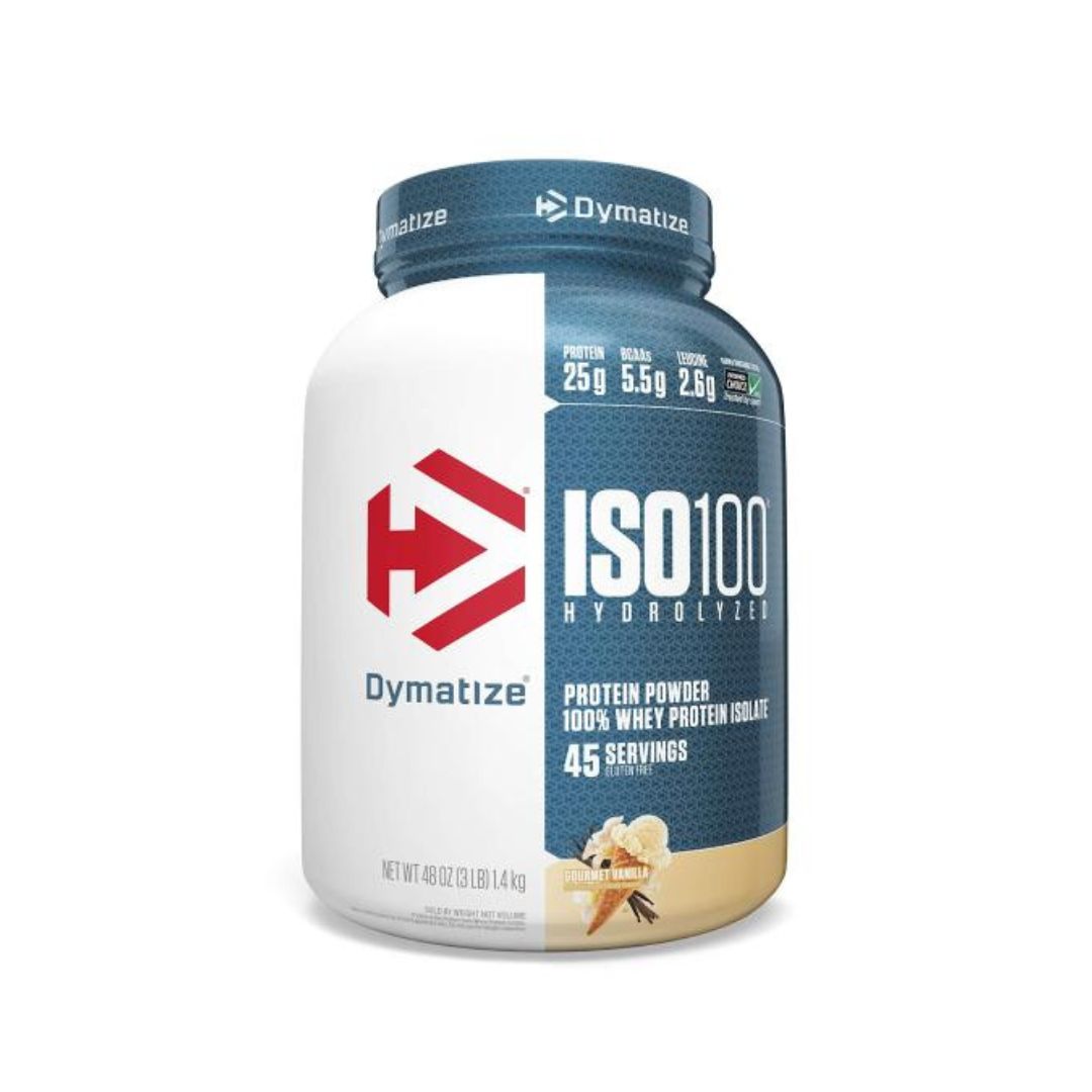 ISO 100 Gourmet Vanilla Whey Protein 1.4kg