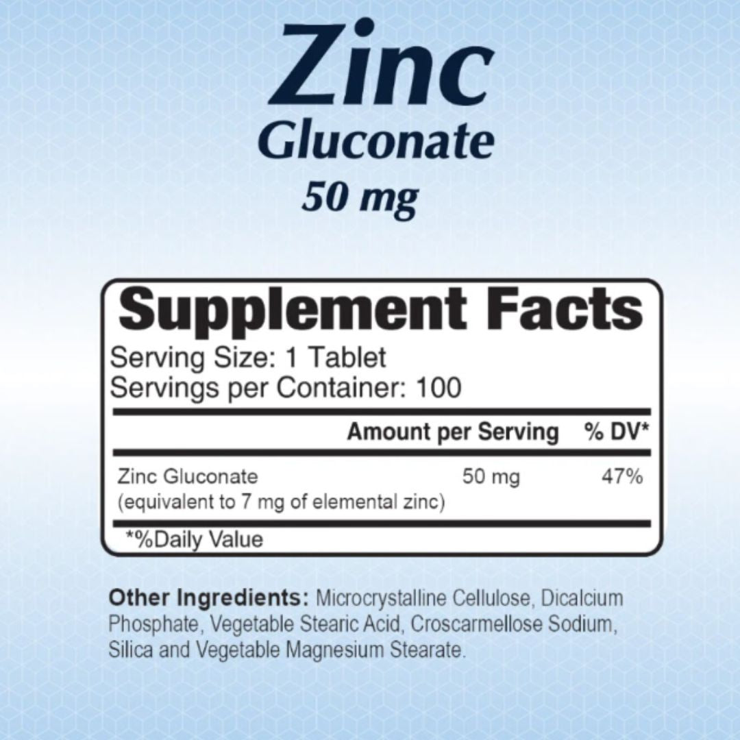 Alfa Zinc 50 MG - 100 Tab